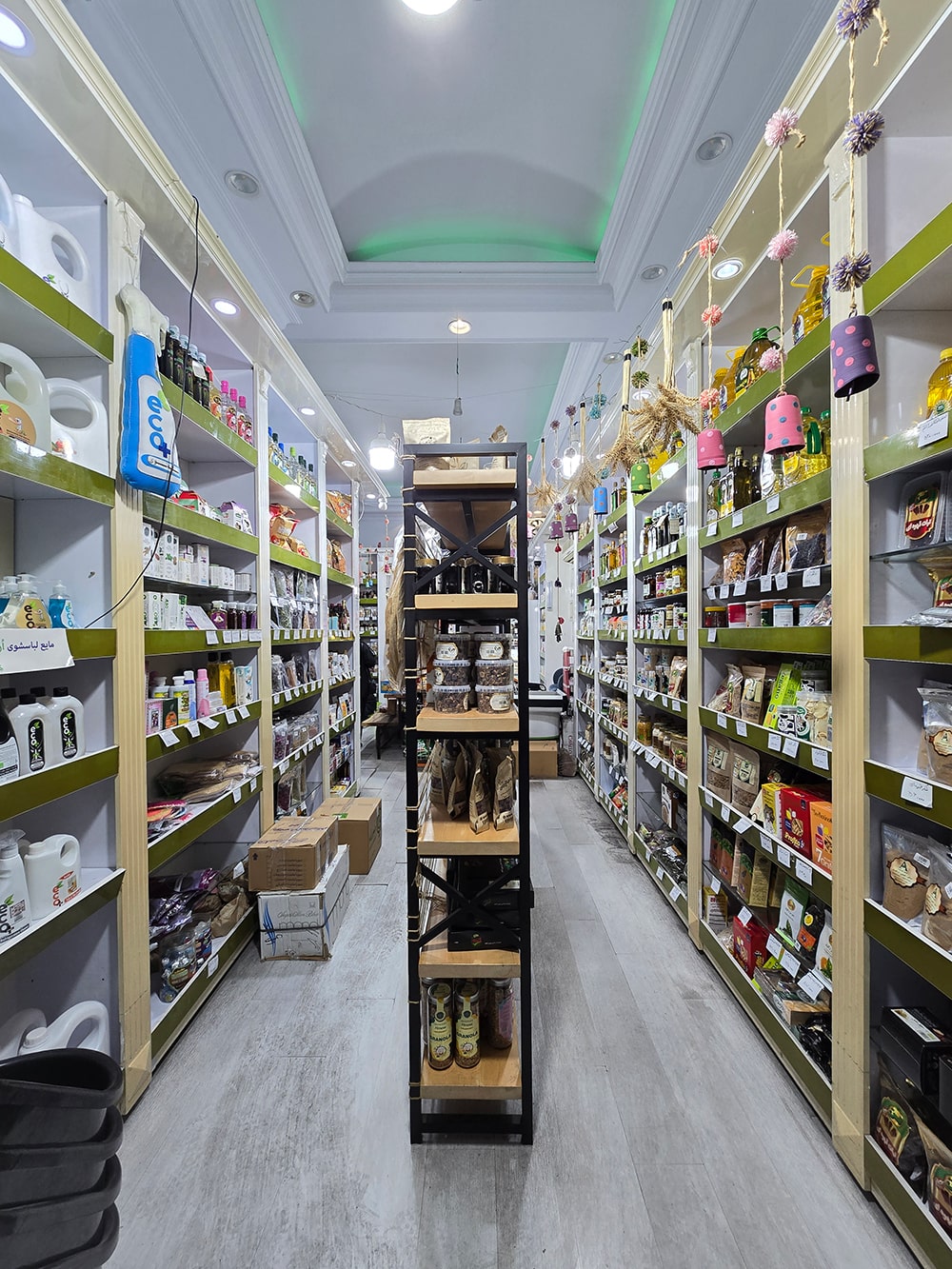 فضای داخل فروشگاه روستاچی
