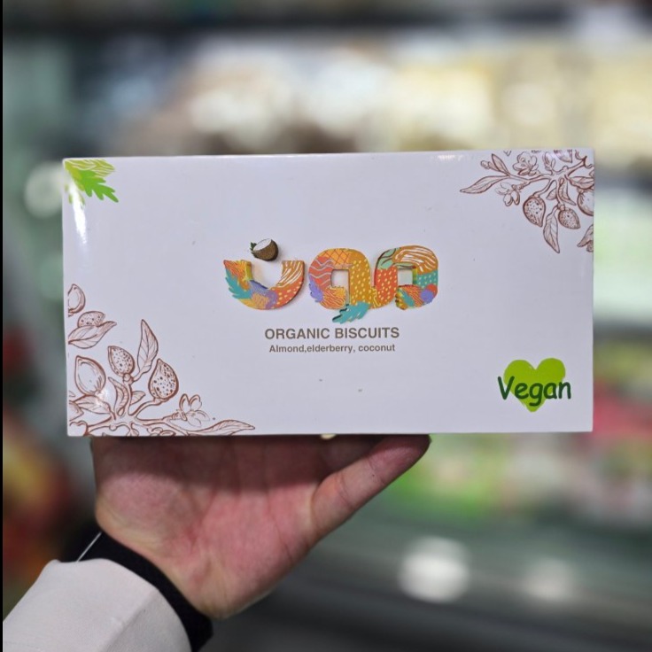 بیسکوییت ارگانیک وگان بیسکوییت ارگانیک وگان - Image 1