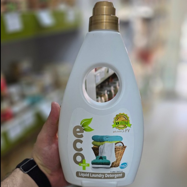 مایع لباس شویی سفید ایکومویست مایع لباس شویی سفید ایکومویست - Image 1