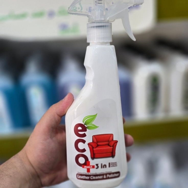 مایع پاک کننده سطوح چرمی 3 کاره (مبلمان) ایکومویست مایع پاک کننده سطوح چرمی 3 کاره (مبلمان) ایکومویست - Image 1