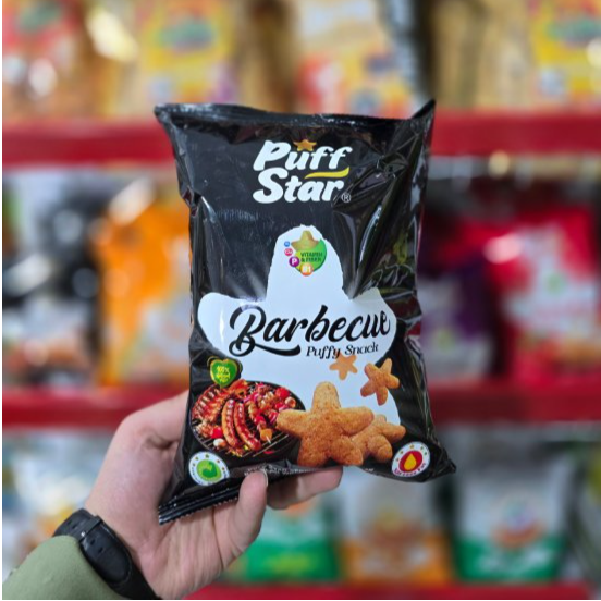 پفک اسنک سویق پفی چهارجوانه با طعم باربیکیو پفک اسنک سویق پفی چهارجوانه با طعم باربیکیو - Image 1