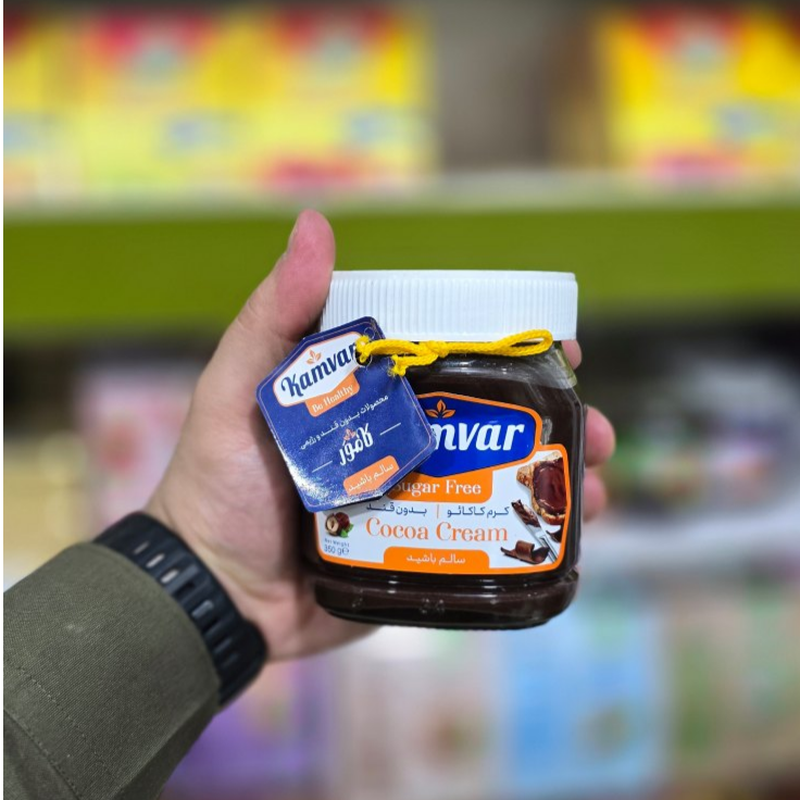 کرم کاکائو بدون قند کامور کرم کاکائو بدون قند کامور - Image 1